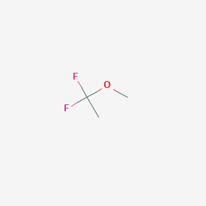 molecular formula C3H6F2O B14283803 1,1-Difluoro-1-methoxyethane CAS No. 162250-14-8