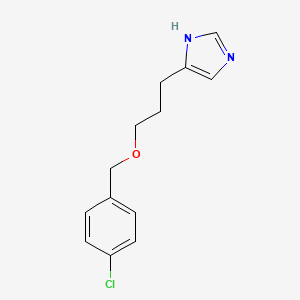 4-[3-(4-Chlorobenzyloxy)propyl]-1H-imidazole