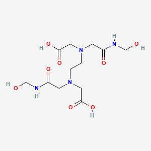 2,2'-[Ethane-1,2-diylbis({2-[(hydroxymethyl)amino]-2-oxoethyl}azanediyl)]diacetic acid