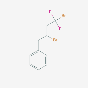 (2,4-Dibromo-4,4-difluorobutyl)benzene