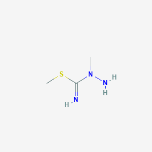 Methyl 1-methylhydrazine-1-carboximidothioate