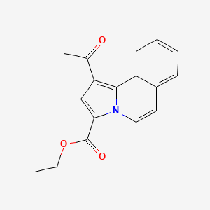 Ethyl 1-acetylpyrrolo[2,1-A]isoquinoline-3-carboxylate