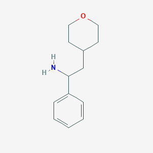 molecular formula C13H19NO B1428394 2-(氧杂环丁基)-1-苯基乙胺 CAS No. 1247055-75-9