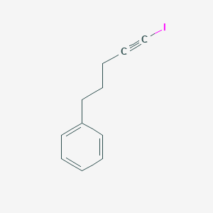 (5-Iodopent-4-YN-1-YL)benzene