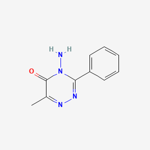 4-Amino-6-methyl-3-phenyl-1,2,4-triazin-5(4H)-one