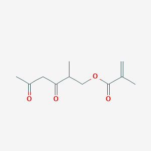 2-Methyl-3,5-dioxohexyl 2-methylprop-2-enoate