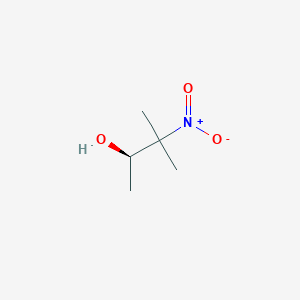 molecular formula C5H11NO3 B14284028 (2R)-3-Methyl-3-nitrobutan-2-ol CAS No. 154278-27-0