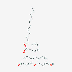 Decyl 2-(6-hydroxy-3-oxo-3H-xanthen-9-yl)benzoate