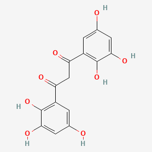 1,3-Bis(2,3,5-trihydroxyphenyl)propane-1,3-dione