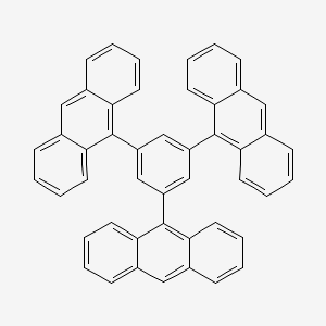 molecular formula C48H30 B1428411 Anthracene, 9,9',9''-(1,3,5-benzenetriyl)tris- CAS No. 713542-04-2