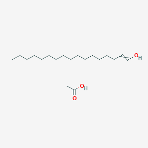 Acetic acid;heptadec-1-en-1-ol