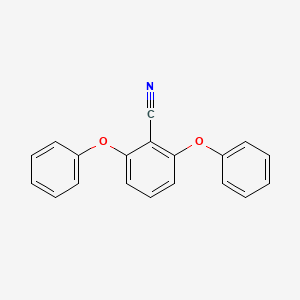 molecular formula C19H13NO2 B14284125 2,6-Diphenoxybenzonitrile CAS No. 159914-21-3