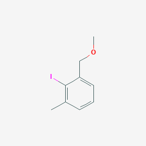 molecular formula C9H11IO B14284130 2-Iodo-1-(methoxymethyl)-3-methylbenzene CAS No. 137300-31-3