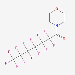 2,2,3,3,4,4,5,5,6,6,7,7,7-Tridecafluoro-1-(morpholin-4-yl)heptan-1-one