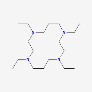 1,4,8,11-Tetraazacyclotetradecane, 1,4,8,11-tetraethyl-