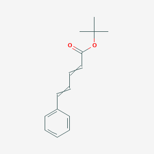 molecular formula C15H18O2 B14284216 tert-Butyl 5-phenylpenta-2,4-dienoate CAS No. 120823-67-8