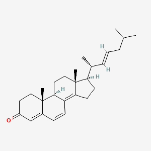 cholesta-5,7,8(14),22E-tetraen-3-one