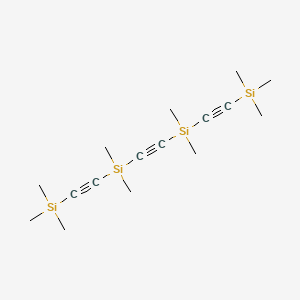 2,2,5,5,8,8,11,11-Octamethyl-2,5,8,11-tetrasiladodeca-3,6,9-triyne