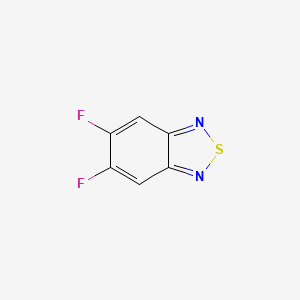 molecular formula C6H2F2N2S B1428432 5,6-Difluorobenzo[c][1,2,5]thiadiazole CAS No. 1293389-28-2