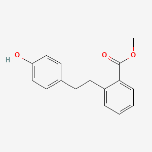 Methyl 2-[2-(4-hydroxyphenyl)ethyl]benzoate