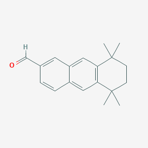 5,5,8,8-Tetramethyl-5,6,7,8-tetrahydroanthracene-2-carbaldehyde