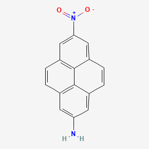 molecular formula C16H10N2O2 B14284407 7-Nitropyren-2-amine CAS No. 126948-22-9