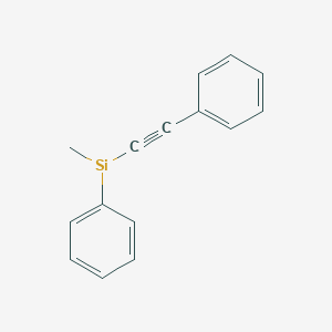 molecular formula C15H13Si B14284423 CID 15265038 