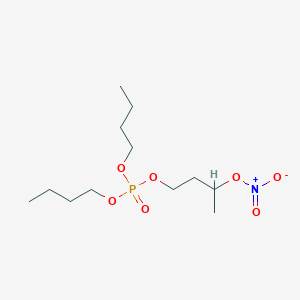 Dibutyl 3-(nitrooxy)butyl phosphate