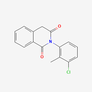 2-(3-chloro-2-methylphenyl)-4H-isoquinoline-1,3-dione