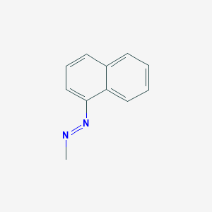 molecular formula C11H10N2 B14284443 (E)-1-Methyl-2-(naphthalen-1-yl)diazene CAS No. 141193-31-9