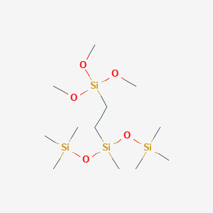 1,1,1,3,5,5,5-Heptamethyl-3-[2-(trimethoxysilyl)ethyl]trisiloxane