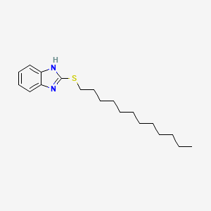 2-(Dodecylsulfanyl)-1H-benzimidazole