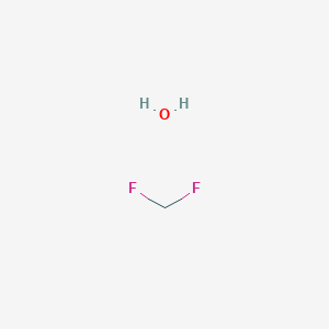 molecular formula CH4F2O B14284573 Difluoromethane water CAS No. 163227-90-5