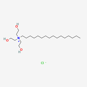 N,N,N-Tris(2-hydroxyethyl)hexadecan-1-aminium chloride