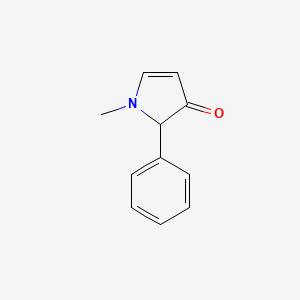 1-Methyl-2-phenyl-1,2-dihydro-3H-pyrrol-3-one