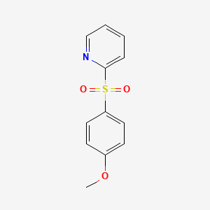 2-(4-Methoxybenzene-1-sulfonyl)pyridine