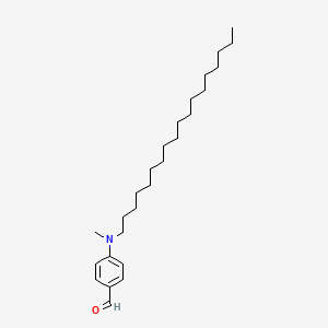 molecular formula C26H45NO B14284700 4-[Methyl(octadecyl)amino]benzaldehyde CAS No. 117846-67-0