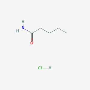 molecular formula C5H12ClNO B14284719 Pentanimidate hydrochloride CAS No. 141676-82-6