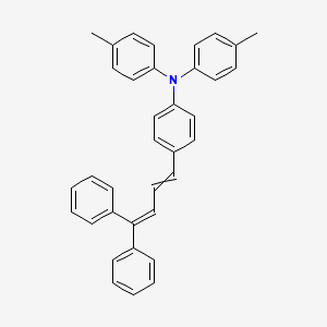 molecular formula C36H31N B14284748 4-(4,4-Diphenylbuta-1,3-dien-1-yl)-N,N-bis(4-methylphenyl)aniline CAS No. 118985-32-3