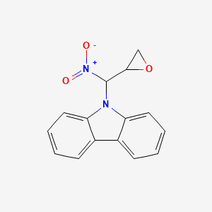 9-[Nitro(oxiran-2-YL)methyl]-9H-carbazole