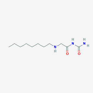 molecular formula C11H23N3O2 B14284797 N-Carbamoyl-N~2~-octylglycinamide CAS No. 133000-97-2