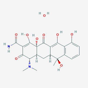 molecular formula C22H26N2O9 B1428482 Tetracycline hydrate 99 CAS No. 305833-60-7