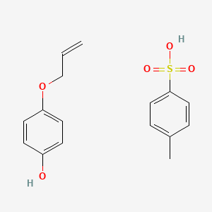 4-Methylbenzenesulfonic acid;4-prop-2-enoxyphenol