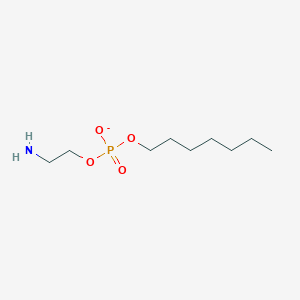 2-Aminoethyl heptyl phosphate