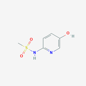 molecular formula C6H8N2O3S B1428488 N-(5-hydroxypyridin-2-yl)methanesulfonamide CAS No. 1243382-11-7