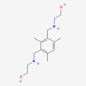 2,2'-[(2,4,6-Trimethyl-1,3-phenylene)bis(methyleneazanediyl)]di(ethan-1-ol)