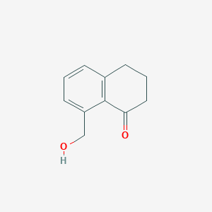 8-(Hydroxymethyl)-3,4-dihydronaphthalen-1(2H)-one