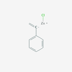 molecular formula C8H7ClZn B14284975 Zinc, chloro(1-phenylethenyl)- CAS No. 119441-92-8