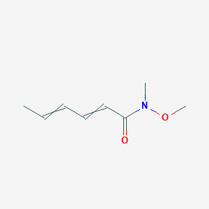 N-Methoxy-N-methylhexa-2,4-dienamide