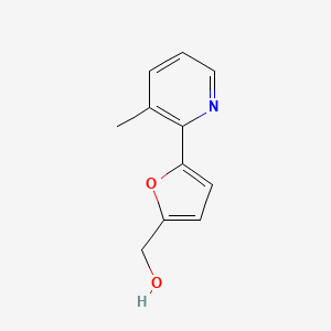 [5-(3-Methylpyridin-2-yl)furan-2-yl]methanol